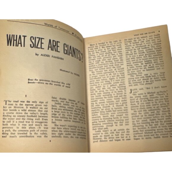 Worlds of Tomorrow May 1965 Feb July 1967 Effectives Shape of us to Come Planet - Picture 9 of 13